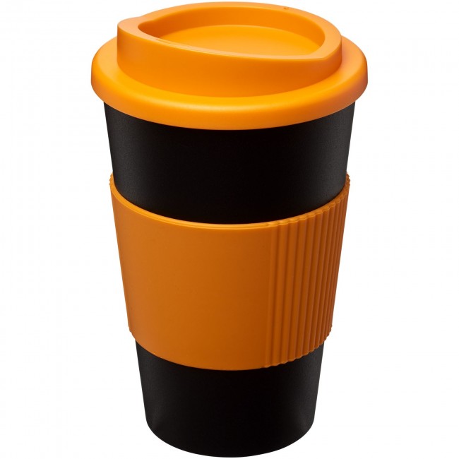 Promotional Americano® 350 ml insulated tumbler with grip - Image 6