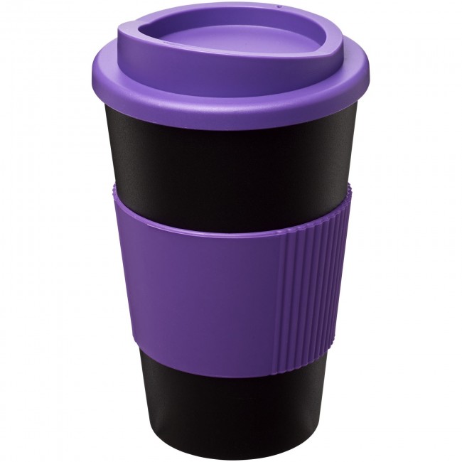 Promotional Americano® 350 ml insulated tumbler with grip - Image 7