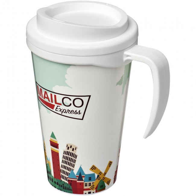 Promotional Brite-Americano® grande 350 ml insulated mug - Image 2