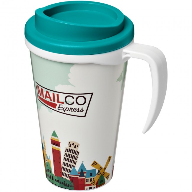 Promotional Brite-Americano® grande 350 ml insulated mug - Image 6