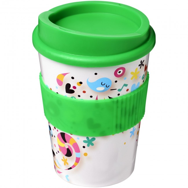 Promotional Brite-Americano® Medio 300 ml tumbler with grip - Image 7