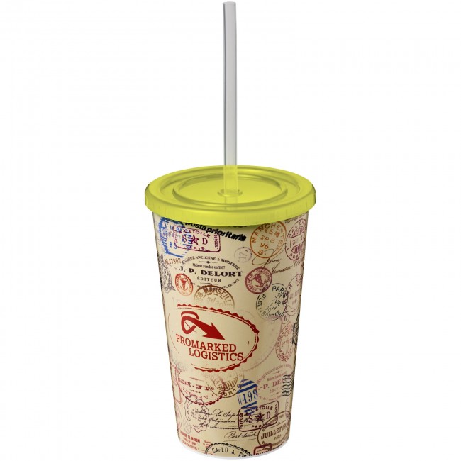 Promotional Brite-Americano® 350 ml double-walled stadium cup - Image 4