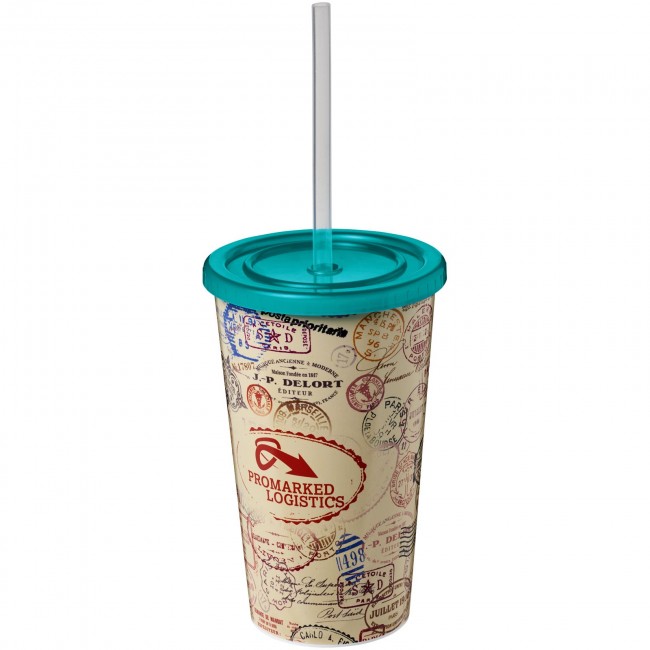 Promotional Brite-Americano® 350 ml double-walled stadium cup - Image 5