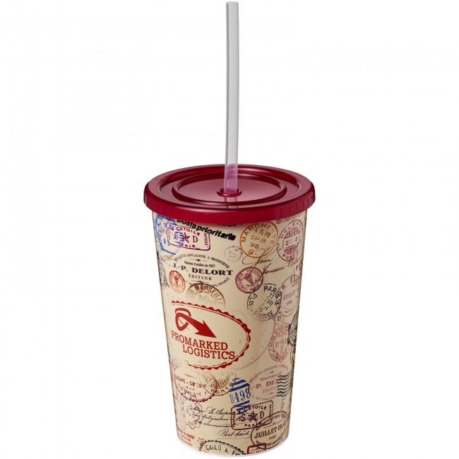 Promotional Brite-Americano® 350 ml double-walled stadium cup - Image 7