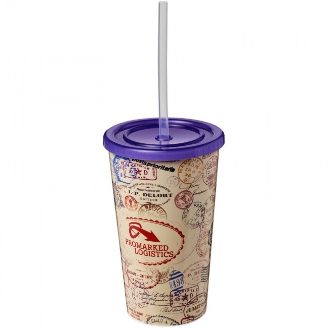 Promotional Brite-Americano® 350 ml double-walled stadium cup - Image 8