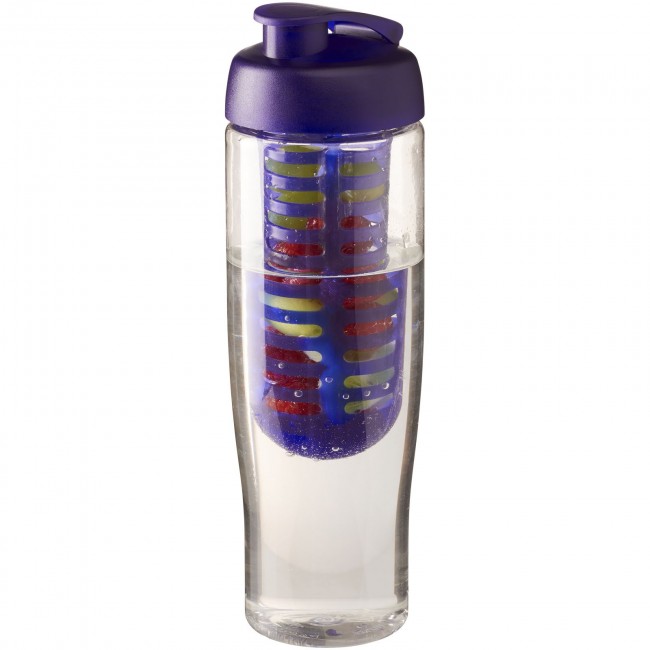 Promotional H2O Tempo® 700 ml flip lid sport bottle & infuser - Image 1