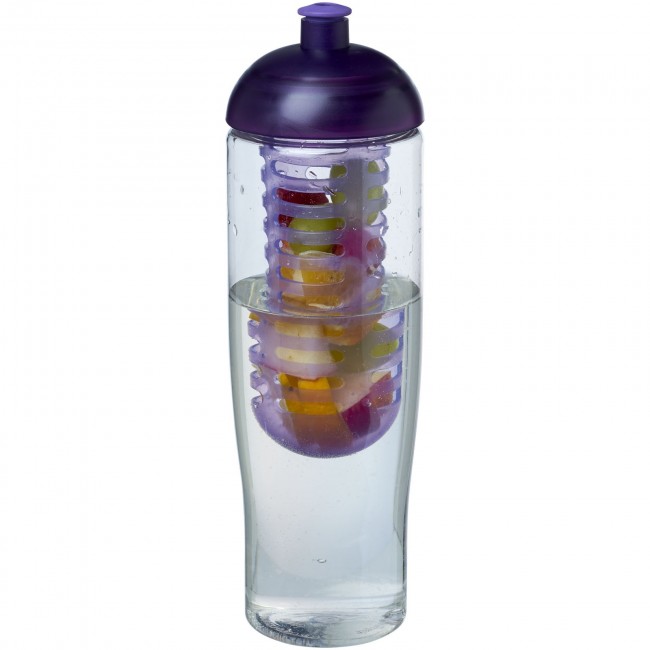 Promotional H2O Tempo® 700 ml dome lid sport bottle & infuser - Image 1