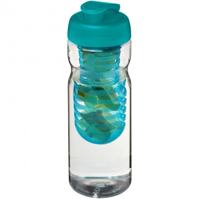 Promotional H2O Base® 650 ml flip lid sport bottle & infuser - Image 4