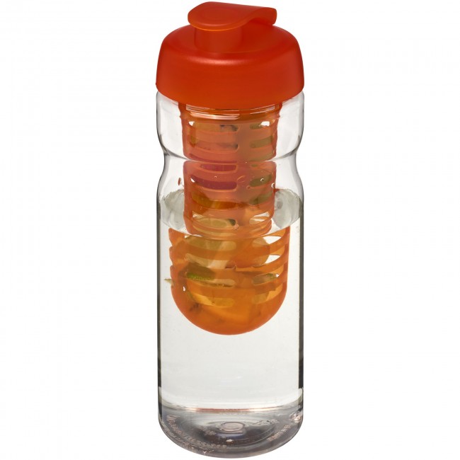 Promotional H2O Base® 650 ml flip lid sport bottle & infuser - Image 3