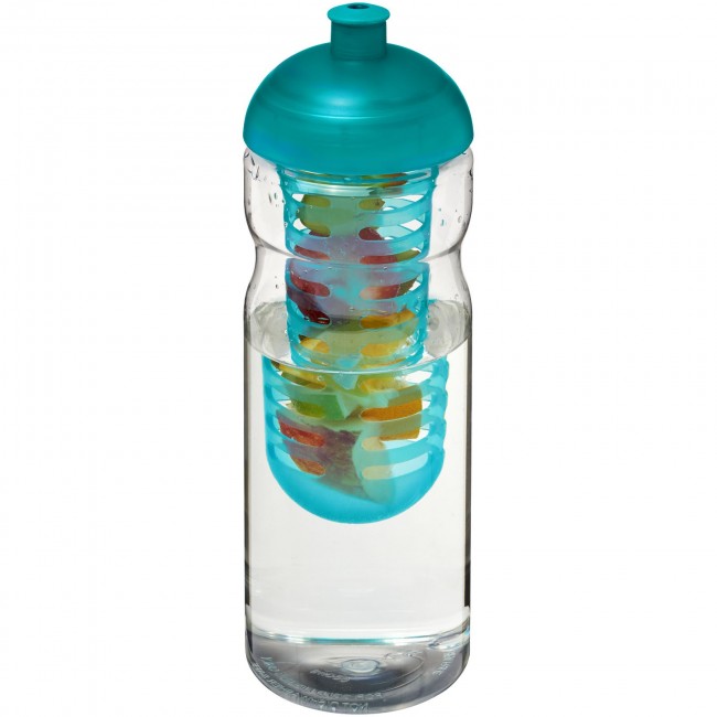 Promotional H2O Base® 650 ml dome lid sport bottle & infuser - Image 4