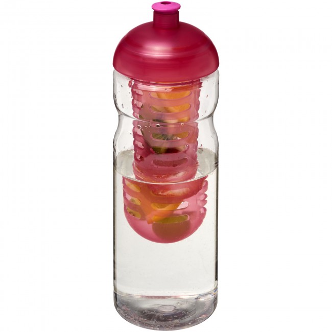 Promotional H2O Base® 650 ml dome lid sport bottle & infuser - Image 2