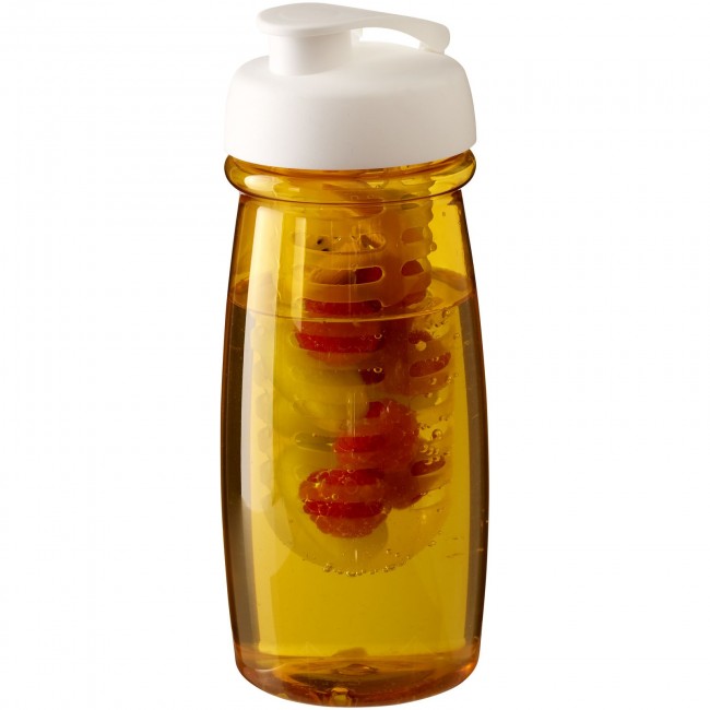 Promotional H2O Pulse® 600 ml flip lid sport bottle & infuser - Image 1