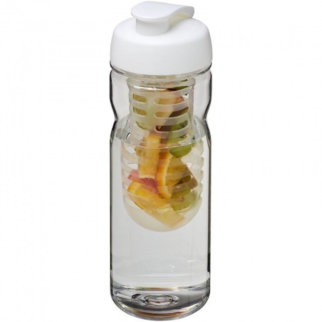 Promotional H2O Base Tritan? 650 ml flip lid bottle & infuser - Image 8