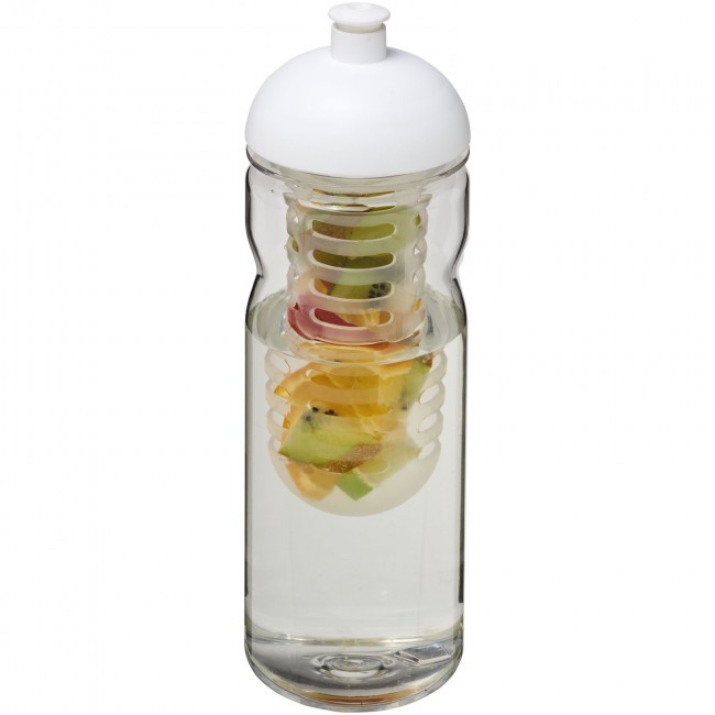 Promotional H2O Base Tritan? 650 ml dome lid bottle & infuser - Image 8