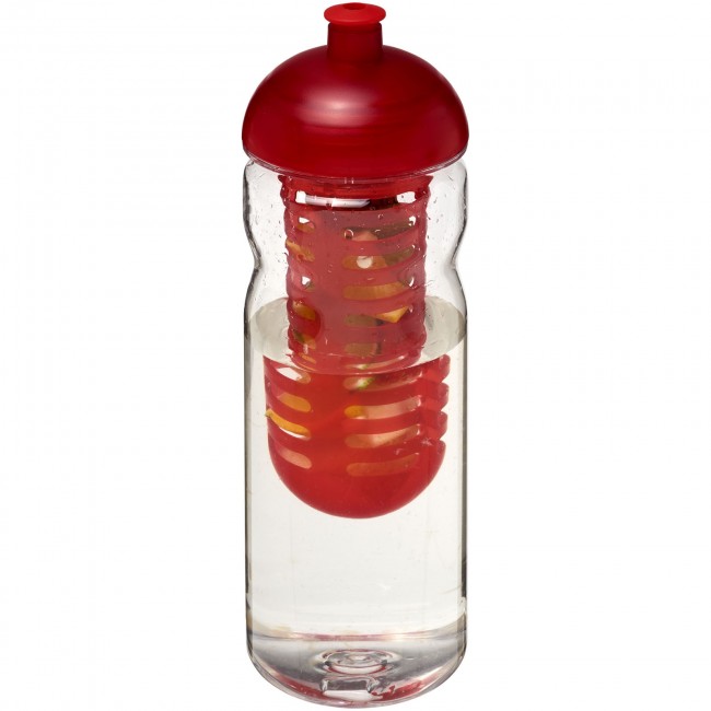 Promotional H2O Base Tritan? 650 ml dome lid bottle & infuser - Image 6