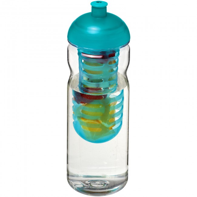 Promotional H2O Base Tritan? 650 ml dome lid bottle & infuser - Image 4