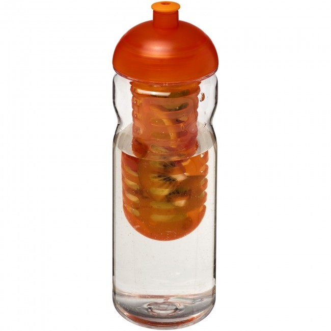 Promotional H2O Base Tritan? 650 ml dome lid bottle & infuser - Image 3