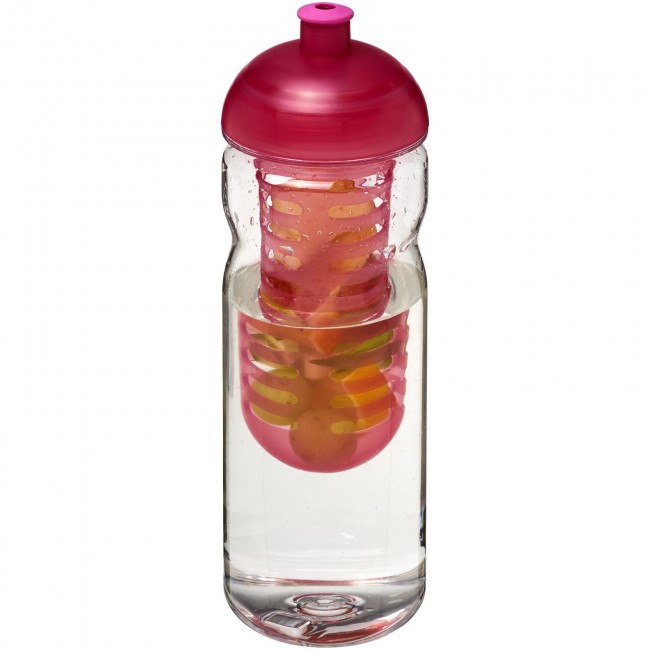 Promotional H2O Base Tritan? 650 ml dome lid bottle & infuser - Image 2