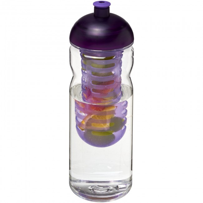 Promotional H2O Base Tritan? 650 ml dome lid bottle & infuser - Image 1