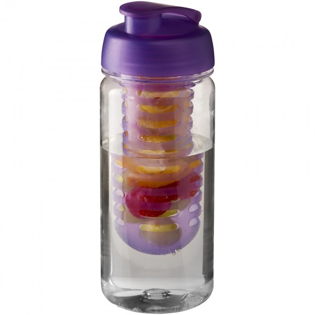 Promotional H2O Octave Tritan? 600 ml flip lid bottle & infuser - Image 1