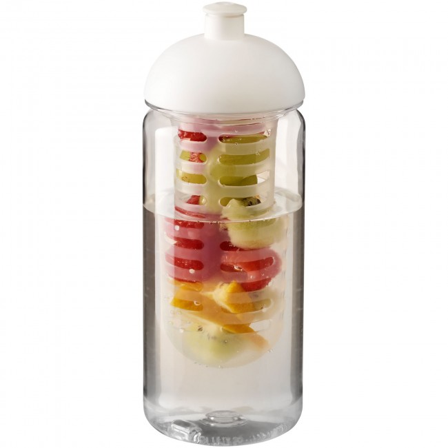 Promotional H2O Octave Tritan? 600 ml dome lid bottle & infuser - Image 1