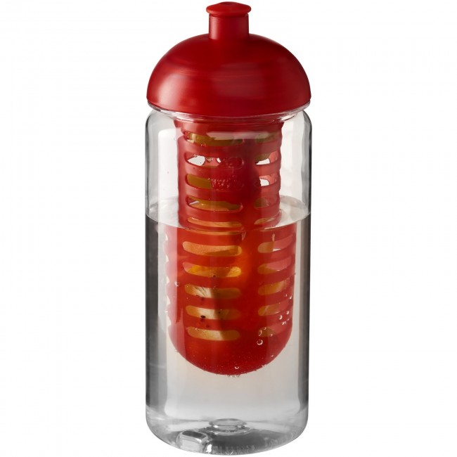 Promotional H2O Octave Tritan? 600 ml dome lid bottle & infuser - Image 3