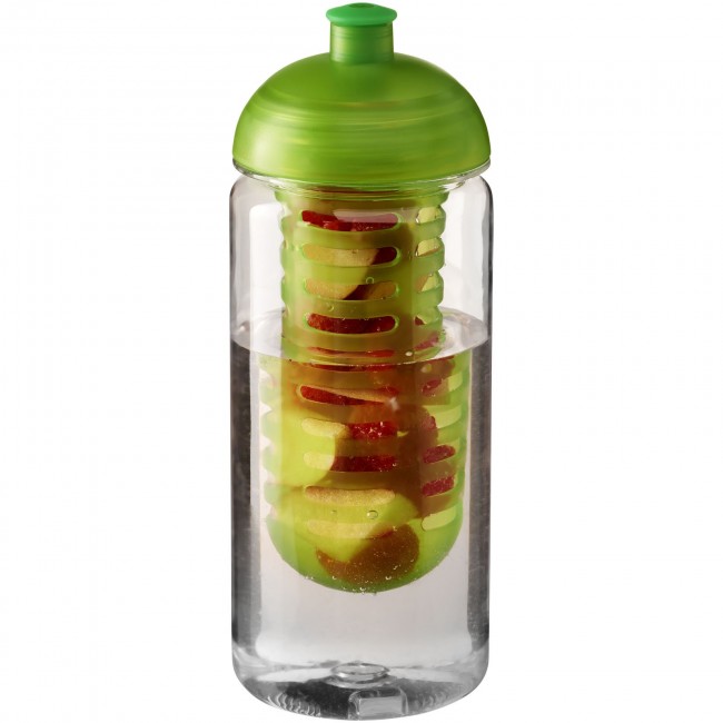 Promotional H2O Octave Tritan? 600 ml dome lid bottle & infuser - Image 4