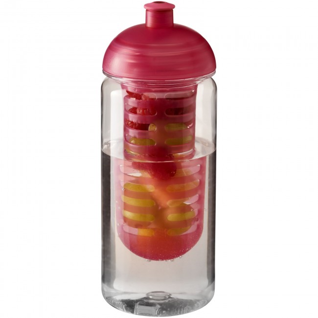 Promotional H2O Octave Tritan? 600 ml dome lid bottle & infuser - Image 7