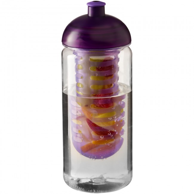 Promotional H2O Octave Tritan? 600 ml dome lid bottle & infuser - Image 8