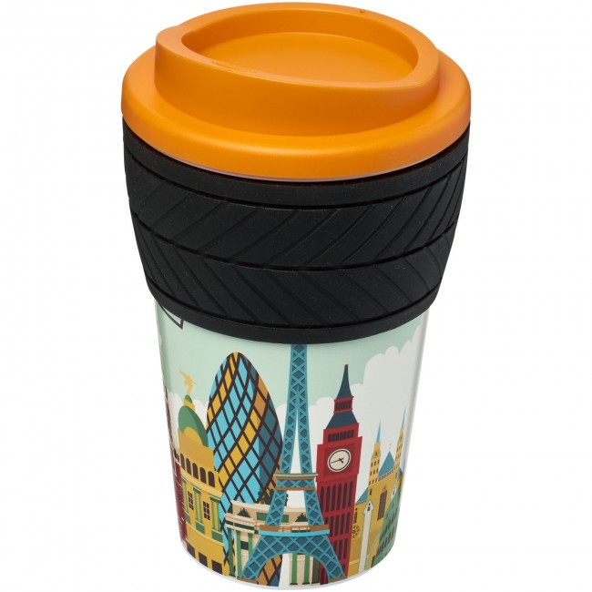 Promotional Brite-Americano® tyre 350 ml insulated tumbler - Image 1