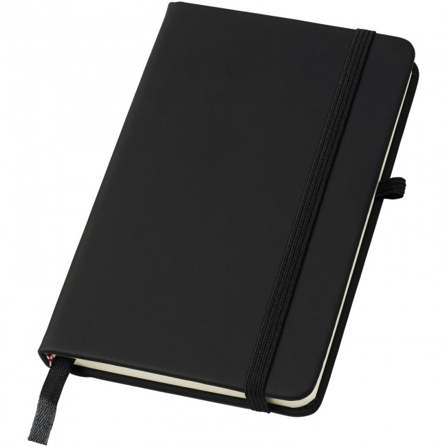 Promotional Noir A6 notebook with lined pages - Image 6