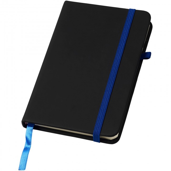 Promotional Noir A6 notebook with lined pages - Image 5