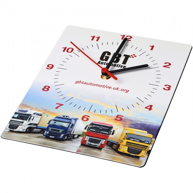 Promotional Brite-Clock® rectangular wall clock - Image 2