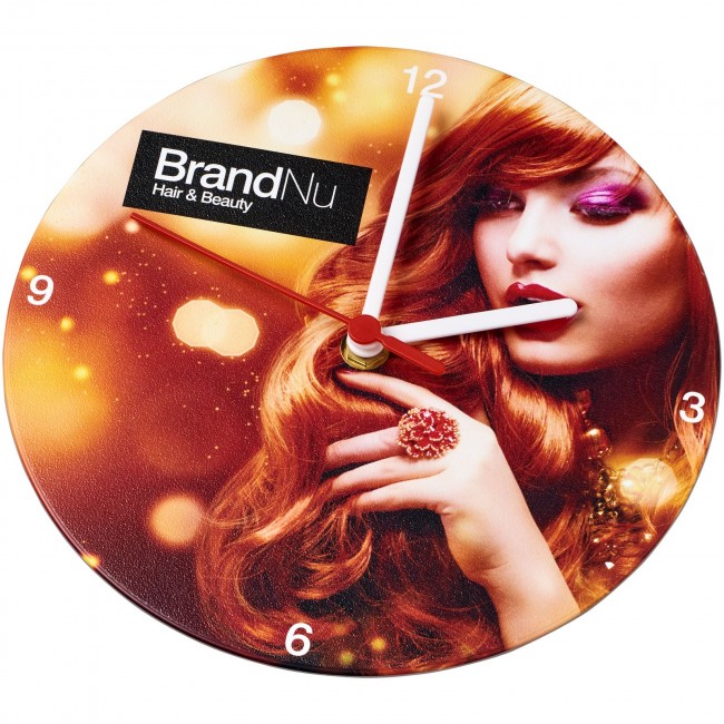 Promotional Brite-Clock® round wall clock - Image 1