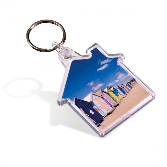 Promotional House Picto Keyring