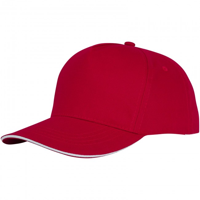 Promotional Ceto 5 panel sandwich cap - Image 7