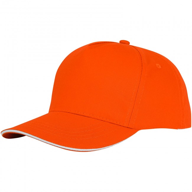 Promotional Ceto 5 panel sandwich cap - Image 6