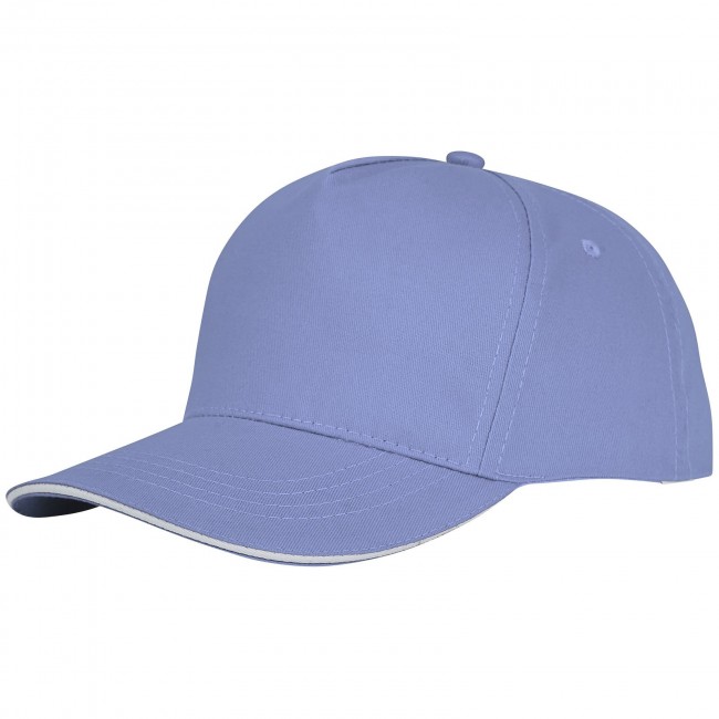 Promotional Ceto 5 panel sandwich cap - Image 5