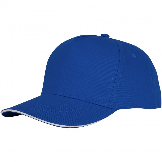 Promotional Ceto 5 panel sandwich cap - Image 4