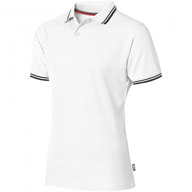 Promotional Deuce short sleeve men's polo with tipping - Image 5