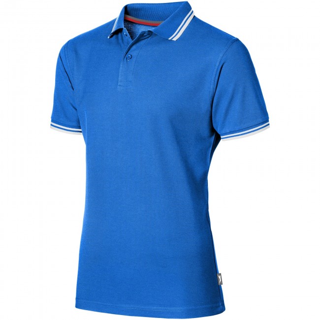 Promotional Deuce short sleeve men's polo with tipping - Image 3