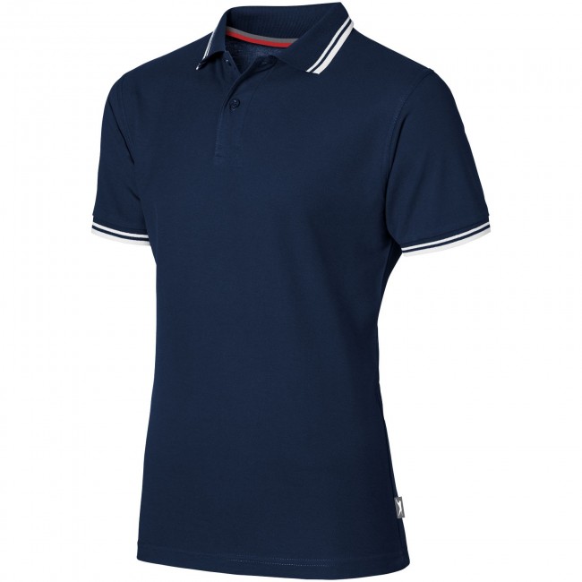 Promotional Deuce short sleeve men's polo with tipping - Image 2