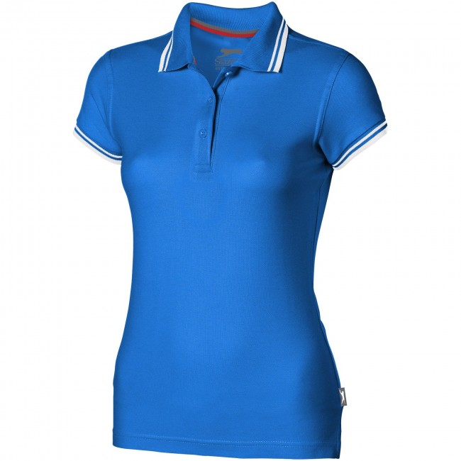 Promotional Deuce short sleeve women's polo with tipping - Image 3