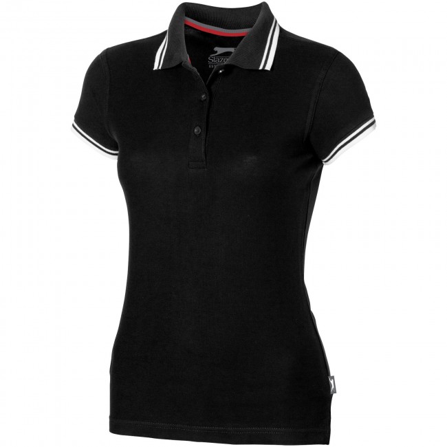 Promotional Deuce short sleeve women's polo with tipping - Image 1