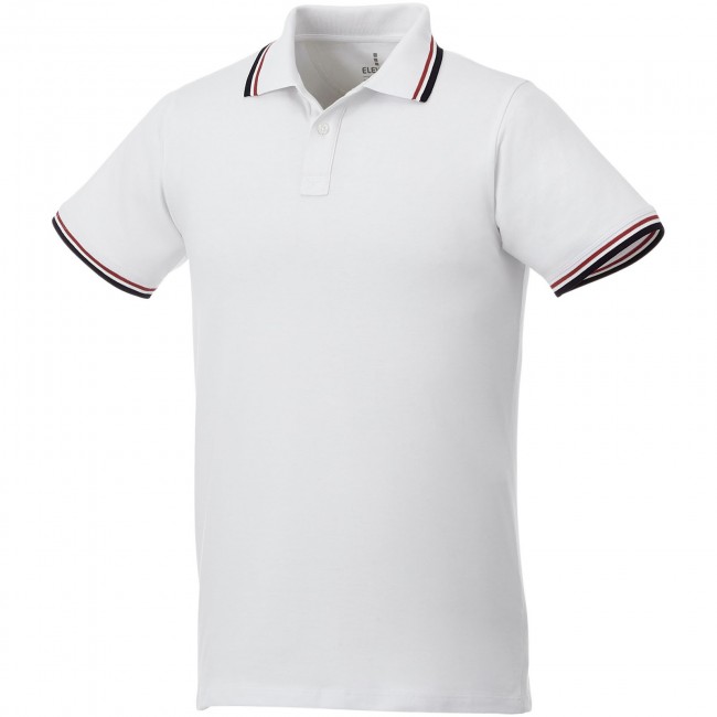 Promotional Fairfield short sleeve men's polo with tipping - Image 5