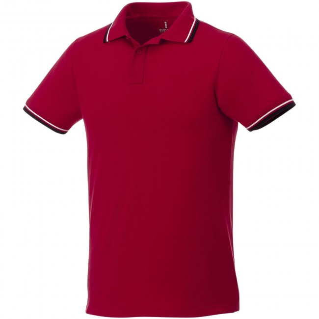 Promotional Fairfield short sleeve men's polo with tipping - Image 4