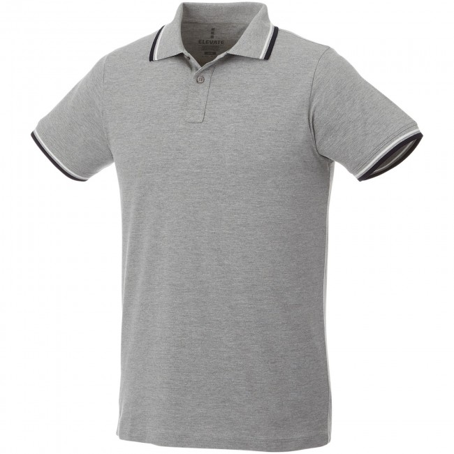 Promotional Fairfield short sleeve men's polo with tipping - Image 2