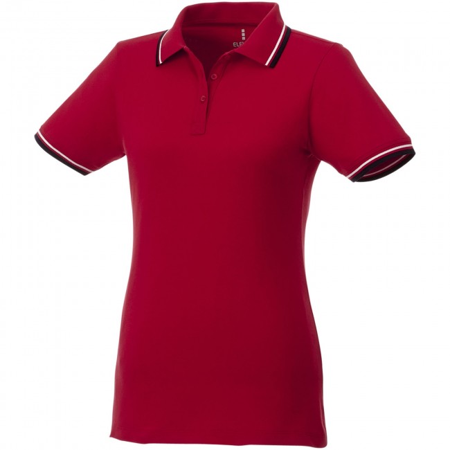 Promotional Fairfield short sleeve women's polo with tipping - Image 4