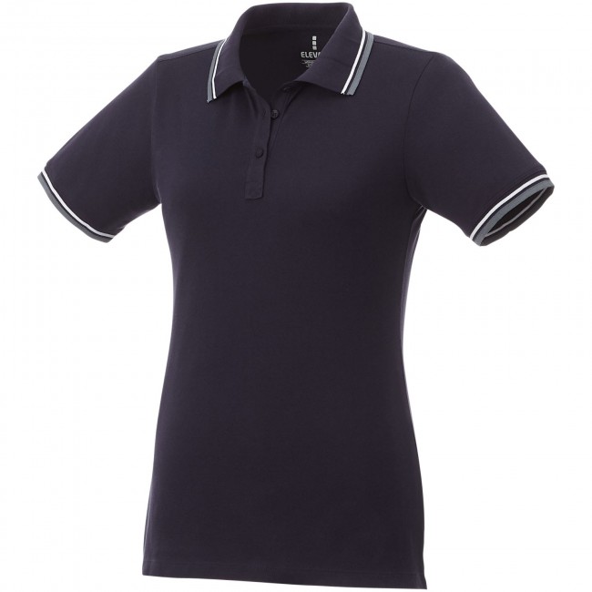 Promotional Fairfield short sleeve women's polo with tipping - Image 3