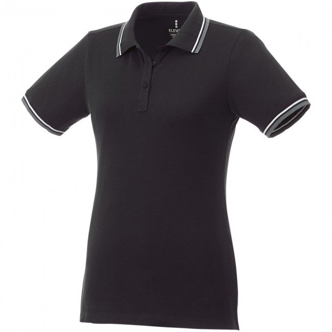 Promotional Fairfield short sleeve women's polo with tipping - Image 1